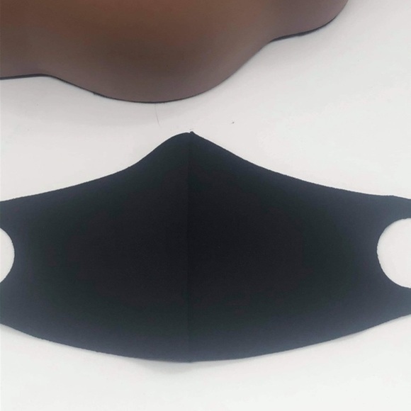 Fashion Rhinestone Bling Face Mask Faith Hope & Love Quote Adjustable & Washable - Picture 4 of 4